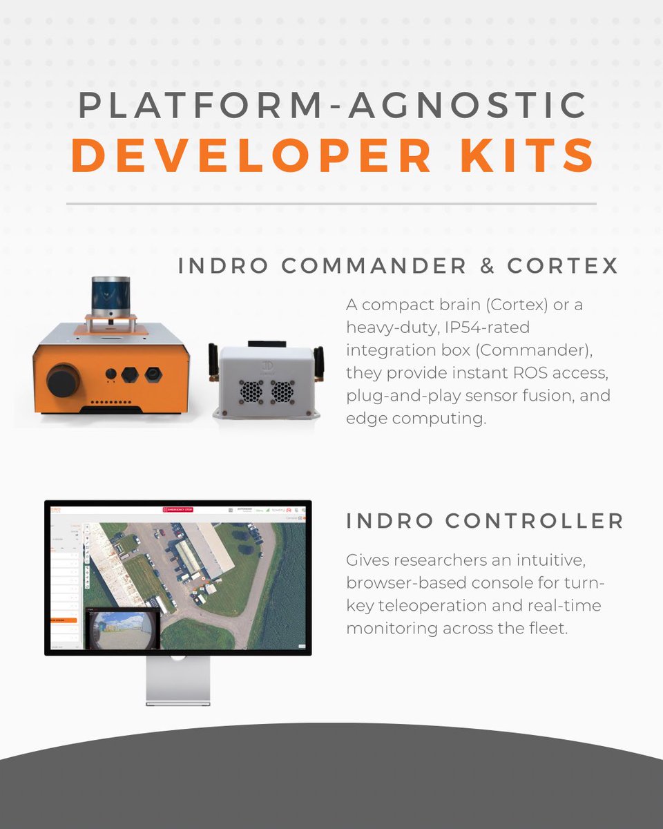 InDro_Robotics's tweet photo. Robotics labs are increasingly moving toward multi-agent systems where wheeled and legged robots collaborate. The key to making this work without spending months on custom integration? Platform-agnostic developer kits.

Contact our team to learn more. https://t.co/y7UrkBHG1n