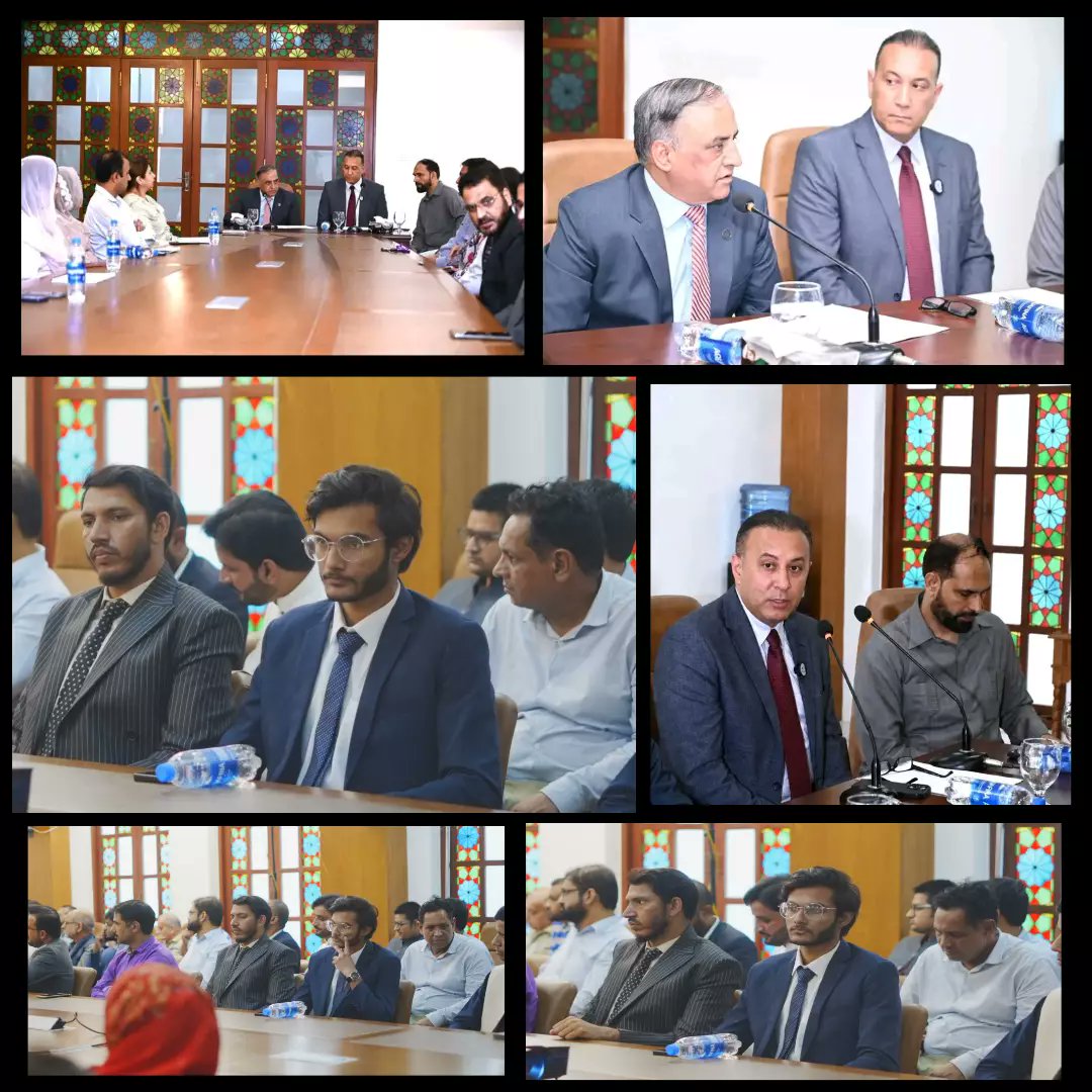 AjaTerrev64p's tweet photo. Attending the international conference at MUL with Dr. Sajid Mahmood Shahzad, Vice Chancellor; Dr. Wael Mahmoud Elsayed Bekhit of Egypt, Deputy President of the World Association for Al-Azhar Graduates; Prof. Dr. Khurram Shahzad, Registrar; and M. https://t.co/7k7weTwQya