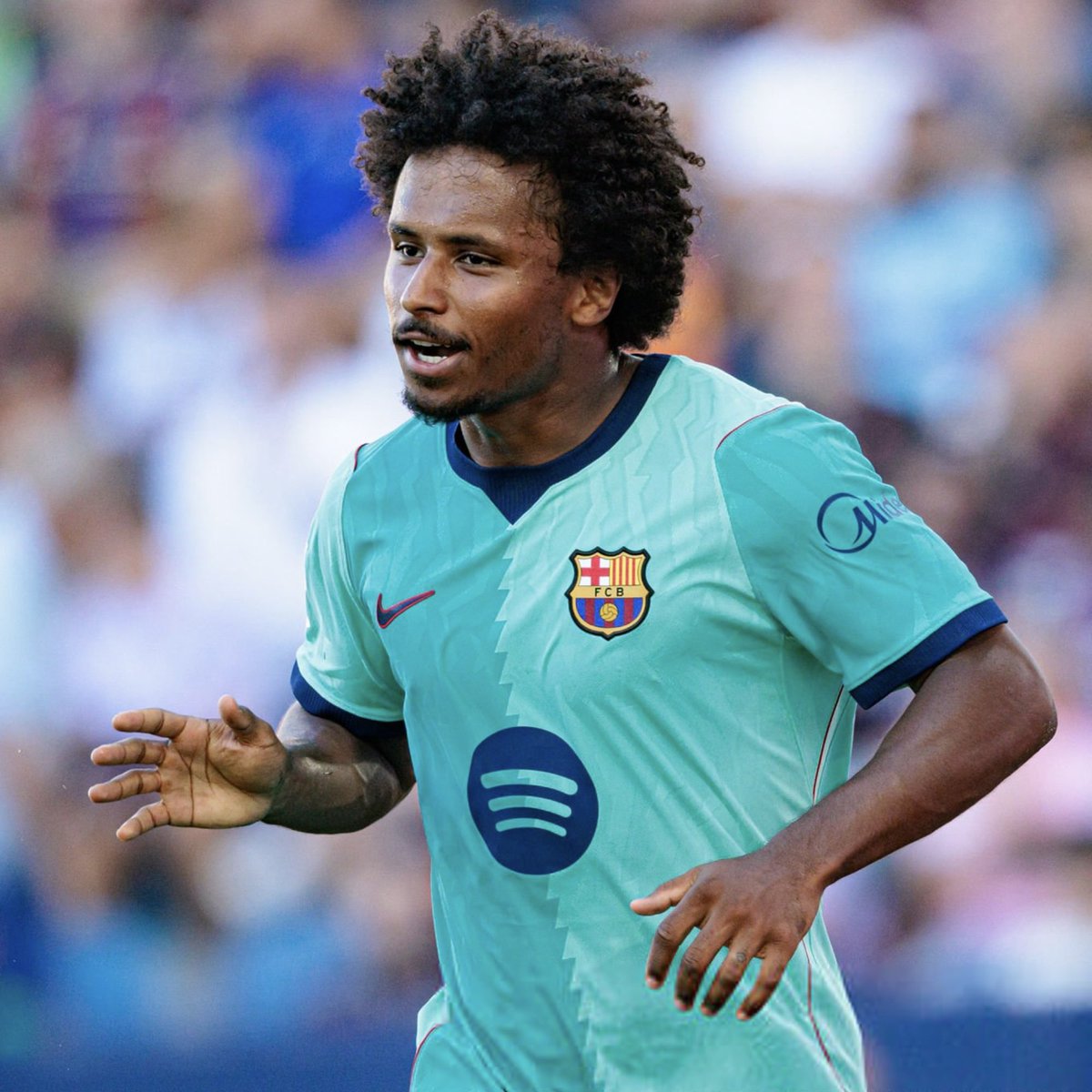 ActuFoot_'s tweet photo. 🚨 Karim Adeyemi 🇩🇪 : « Le Ballon d’Or 🌕 ? C’est difficile à dire. 

Pour moi, tout d’abord, je pense que chaque joueur est différent. 

VOUS NE POUVEZ PAS DIRE QU’UN JOUEUR EST LE MEILLEUR DU MONDE, À PART MESSI 🇦🇷. 🐐

Pour moi, il est le meilleur chaque année.

Mais, oui, chaque joueur est différent. Je ne peux pas dire qui, mais JE CROIS QUE TOUS CEUX QUI SONT EN LICE MÉRITENT DE LE GAGNER. 

Évidemment, LAMINE 🇪🇸 EST UN CANDIDAT CLAIR POUR LE GAGNER ET CE SERAIT BIEN MÉRITÉ. »

🎙️ ARA