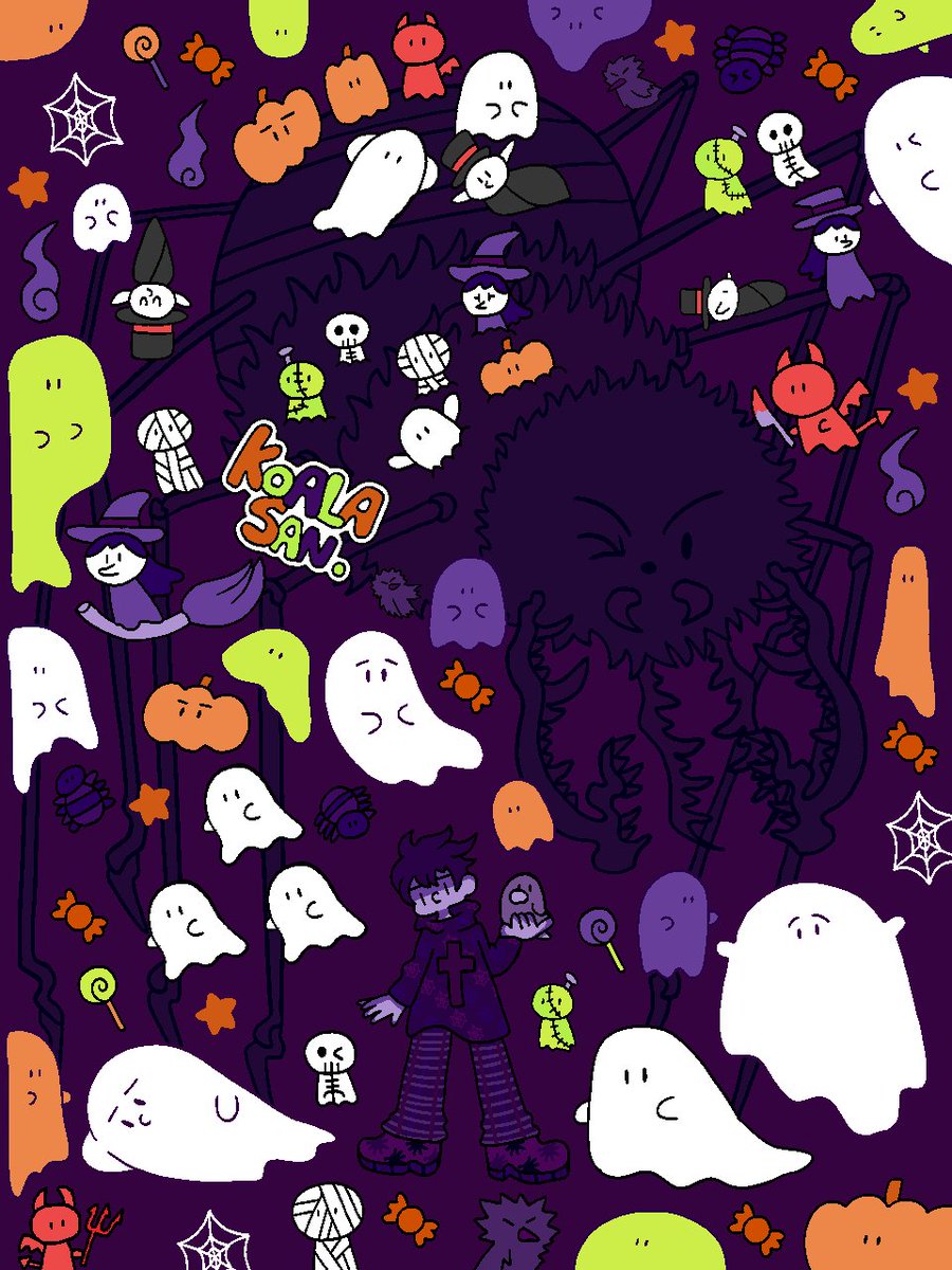 koalasan0's tweet photo. HappyHalloween🎃🧟‍♂️👻 https://t.co/D1db9ifiQJ
