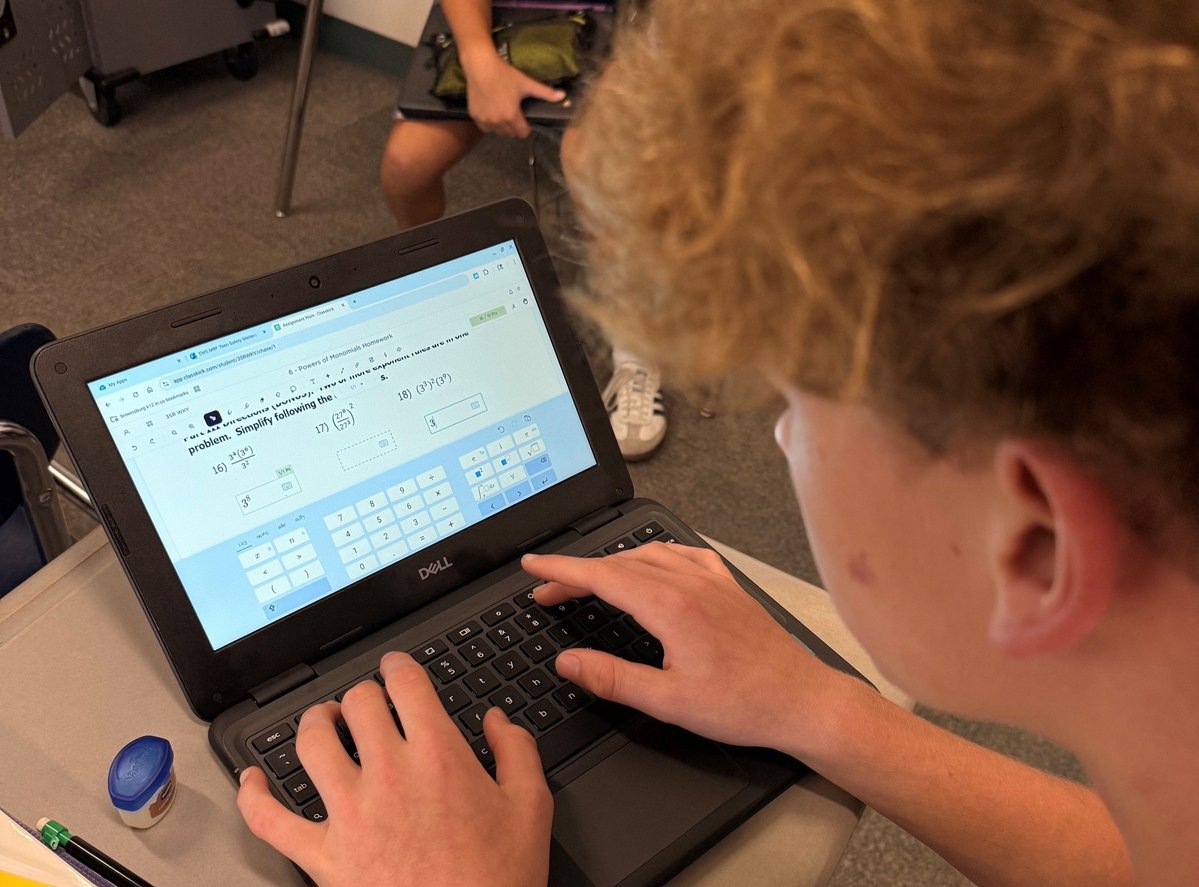 BBurgEdFdn's tweet photo. BEF is proud to fund https://t.co/71haZV2PEL subscriptions for East and West Middle Schools! Used with 900 8th graders, the platform gives immediate feedback, more practice time, and better use of Chromebooks. Now every teacher gets their own account with unlimited assignments.🎉 https://t.co/ffBE8OuDmj
