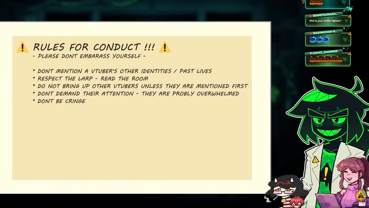 spooknom's tweet photo. #phisnom remember the rules everyone! https://t.co/TyakXdUEjo