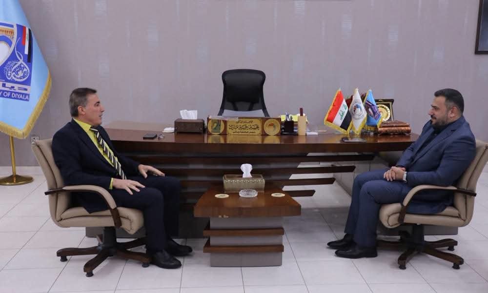 UOD_NEWS's tweet photo. خلال استقباله النائب أحمد الموسوي .. رئيس جامعة ديالى يؤكد أهمية تكامل الجهود بين المؤسسات الأكاديمية والتشريعية

https://t.co/WyDGB6jPfJ https://t.co/y2heYAkOCV