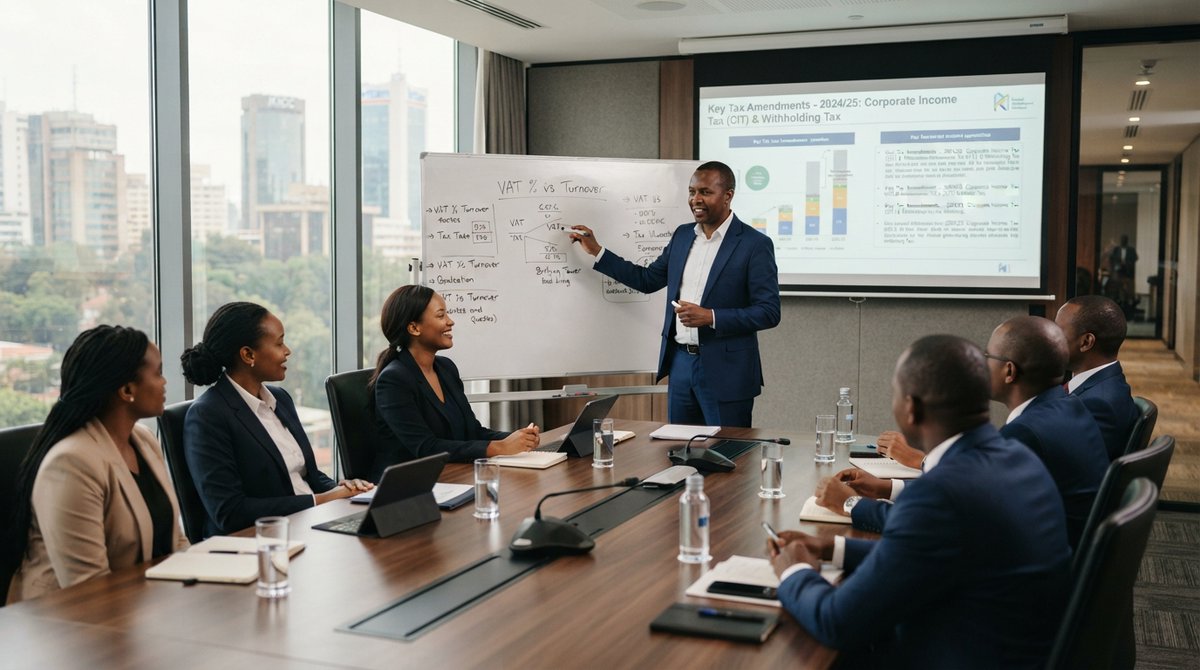 anzianoconsults's tweet photo. 1/4 Tax laws evolve rapidly, and inadvertent non-compliance puts your enterprise at severe risk of hefty KRA penalties. Equip your finance department with our hands-on, practical tax mastery sessions. #anzianoconsultants #TaxKenya #KRA https://t.co/GFAFEMSD5L