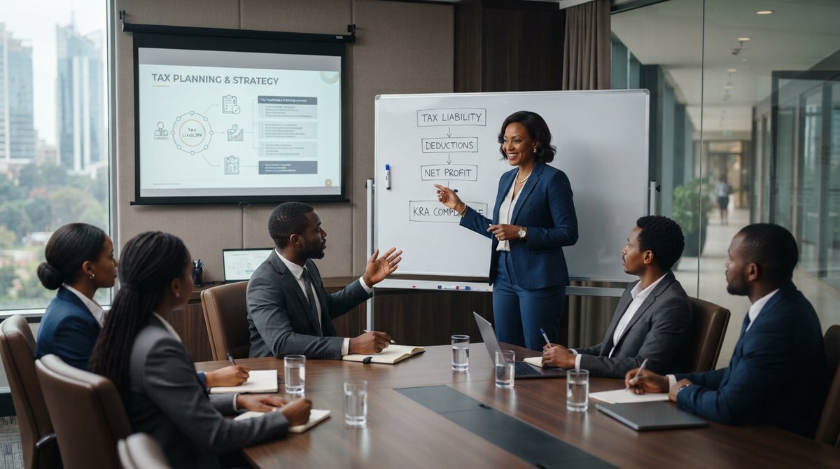 anzianoconsults's tweet photo. 1/4 Tax laws evolve rapidly, and inadvertent non-compliance puts your enterprise at severe risk of hefty KRA penalties. Equip your finance department with our hands-on, practical tax mastery sessions. #anzianoconsultants #TaxKenya #KRA https://t.co/GFAFEMSD5L