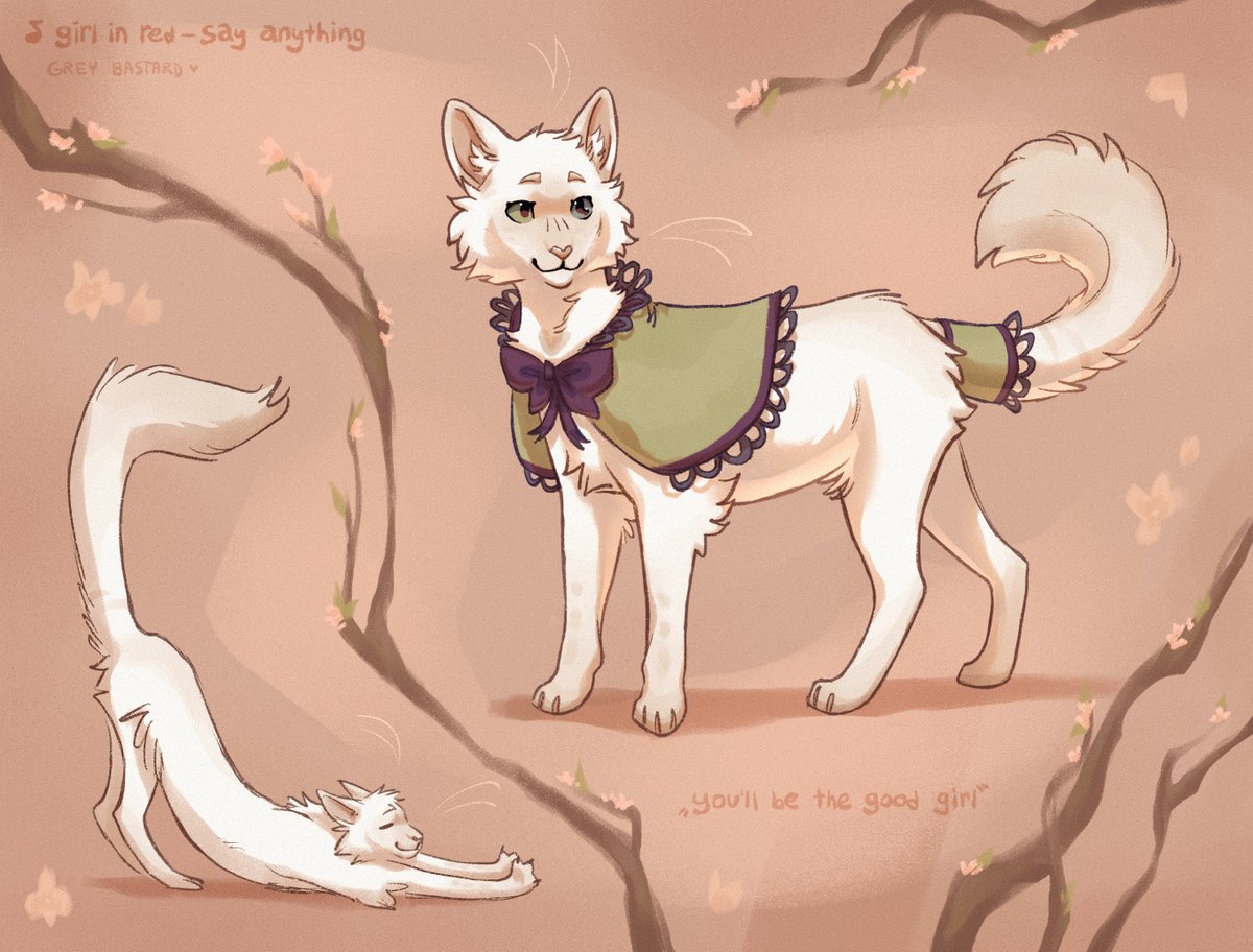 greybastardd's tweet photo. Another art for the song-related art trade
This one is based on Girl in Red - say anything
#warriorcats #furry #digitalart https://t.co/hnqWnMhtC3