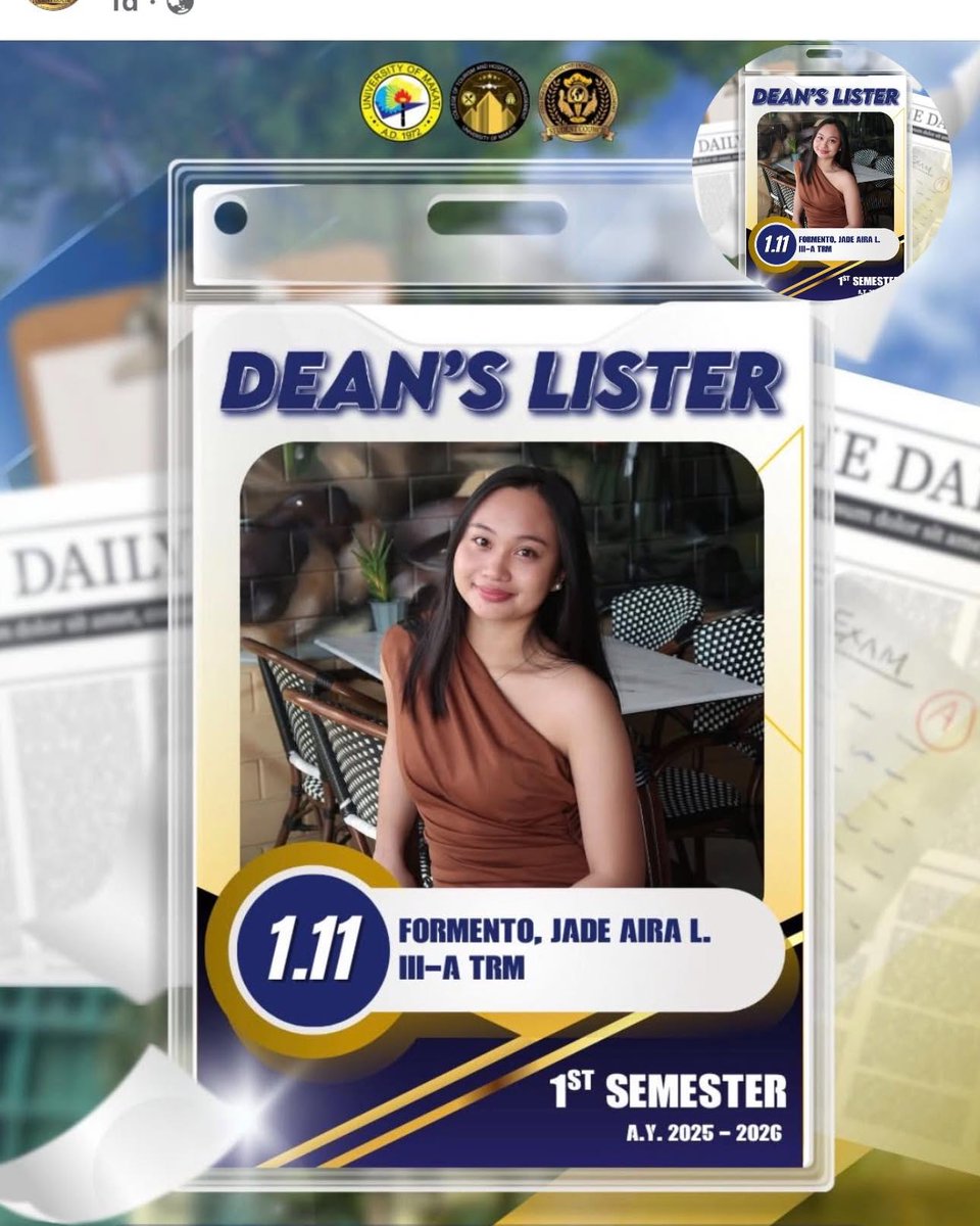 SherrylVerqa's tweet photo. Congratulations, baby girl. You’ve been my pride since the day you came into my life. I love you, and no matter what career or path you choose, Mama and Kuya will always be here to support you. https://t.co/OjGBCv1h2M
