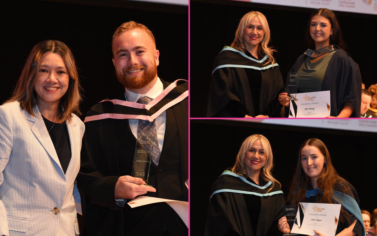 S_ERC's tweet photo. This year’s Higher Education Excellence Awards recognise students outstanding academic performance, resilience, leadership and commitment to their communities.

https://t.co/g39AI7M5Ar 

#BetterOffAtSERC https://t.co/CU7n0iwMzS