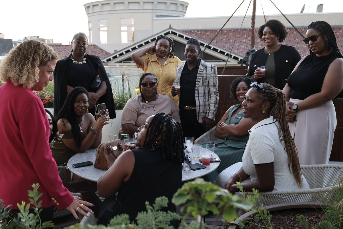 DWStweets's tweet photo. Proud to carry on our tradition to gather top Black leaders for the Taste of South Florida event, which the late Rep. Hastings and I started to kick off the @CBCFInc Annual Leadership Conference. Thanks to Leader @hakeemjeffries, Assistant Leader @JoeNeguse, Reps. @IlhanMN, @gabeamo, former Rep. @KendrickMeek and others for coming!

The work of #ALC55 is vital and I look forward to working with the Black Caucus to solve America’s affordability crisis and making Hakeem Jeffries our first Black Speaker.