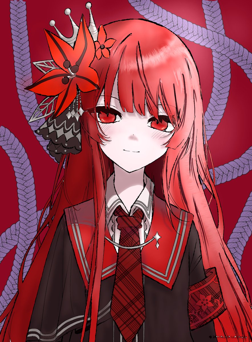 5norakun's tweet photo. #第三十七回塗りマス 
#第三十七回塗りマスタイムラプス
魔法少女ノ魔女裁判　
ヒロちゃん塗りました
イメージした髪色にするのに拘りました https://t.co/9fJz3qmsye