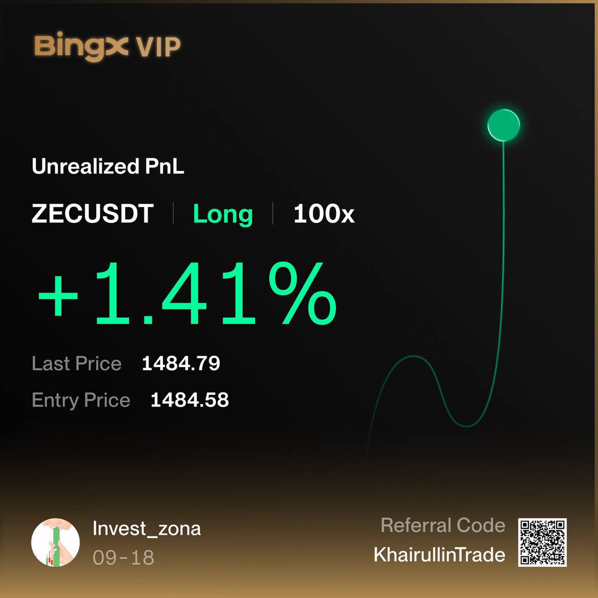 Rus_Khairullin's tweet photo. $ZEC

Been riding this all day, third re-entry, scalping it.

Just to have coffee money in the morning.

Funding is negative, shorts are paying longs, they'll keep pushing it up. https://t.co/z25uiY3f0x