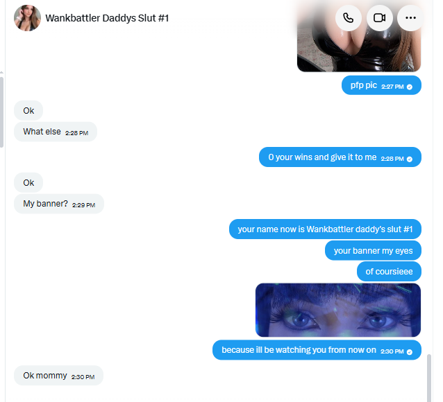 xeharnortssssx's tweet photo. just drained 11 wins with 3 turns and 2 captions, so broken...

#wankbattle #wankchat #cuck #beta https://t.co/LEBbcBr6FQ