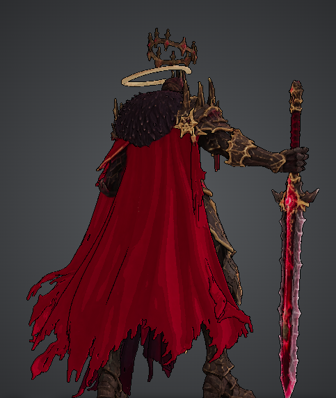 BuildWithND's tweet photo. ⚔️ Meet VHAROK — The Crimson Ruin.

A fallen sovereign consumed by an ancient crimson curse, forged into a final boss of shattered armor, forbidden power and a cursed greatsword.

Created with @tripoai for the Final Boss Challenge.

#TripoAI #Tripo3D #FinalBoss #3DArt #GenAI https://t.co/HeUak9PLIf