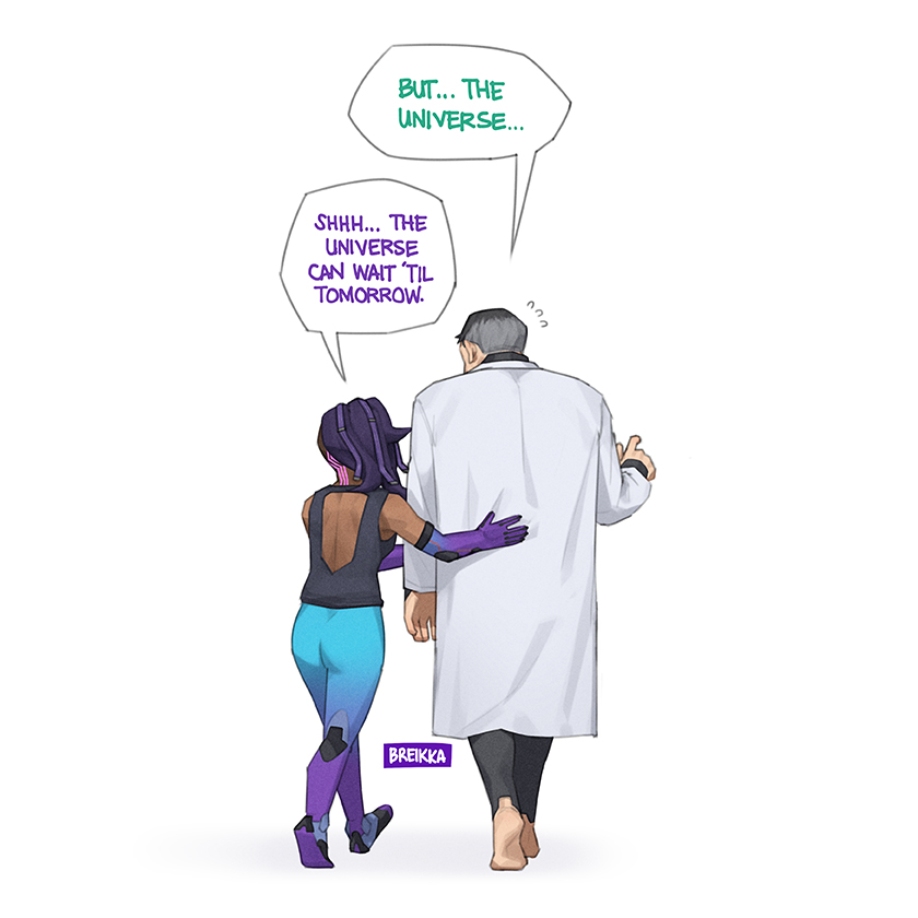 breikka's tweet photo. Support hero Sombra 💜 (Old fanart from 2023)
#Overwatch #OverwatchFanart #Sombra #Sigma https://t.co/V7QtoAUdjP