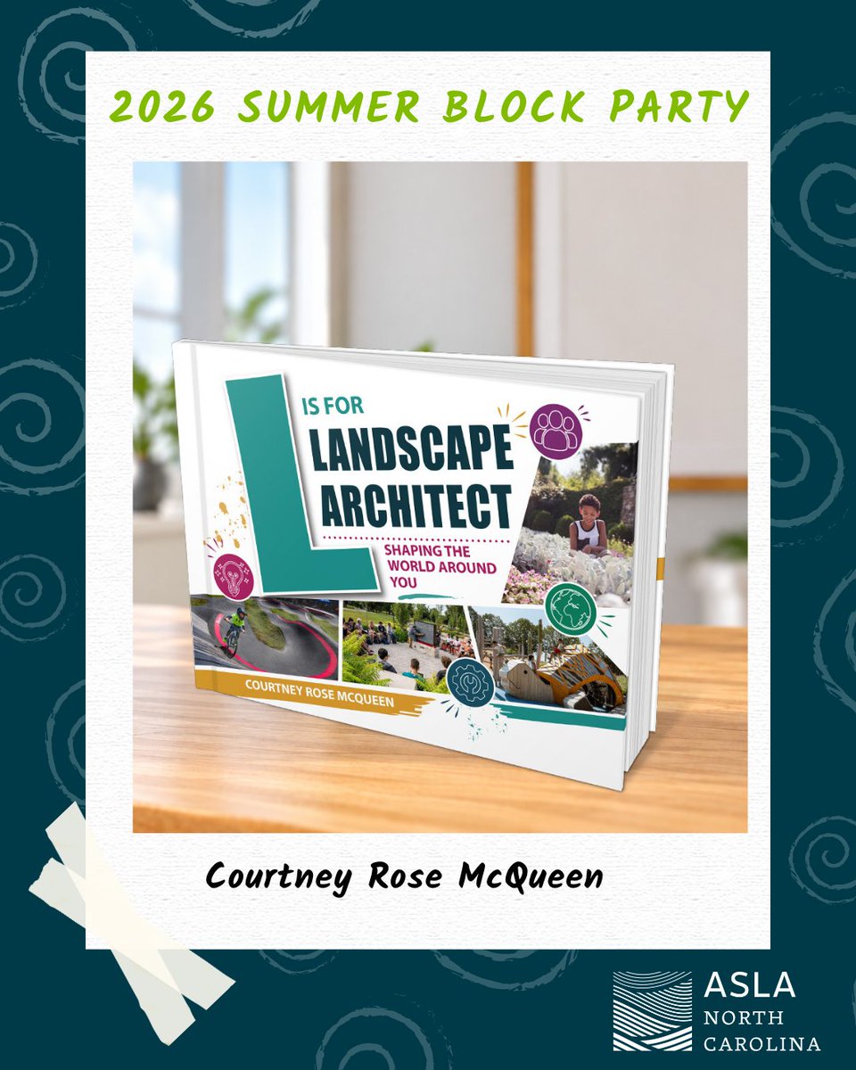 NC_ASLA's tweet photo. 🌟Member Feature🌟 Landscape architect and author Courtney McQueen started Radicle Roots in 2015 to add to the ways children explore and understand the world around them. Learn more at https://t.co/udj8SliHvy. https://t.co/562VW5Bq4f