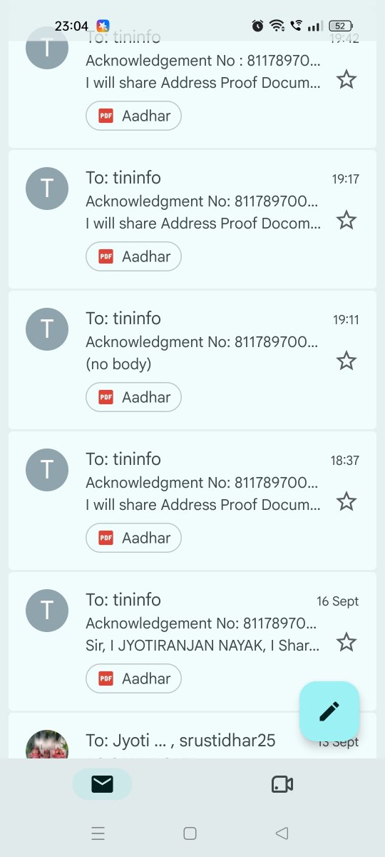 JRN823's tweet photo. @ProteanEgovTech @IncomeTaxIndia 
Sir, Acknowledgement No-811789700000613, 2 din ho gaya hain Address Proof Document send kar diya Hain, abhi same error show ho raha hain, Maine 02027218080 pe call Kiya tha unhone bola abhi tak Address Proof Document received nahi hua hain,(1/2) https://t.co/6OArXqlUHd