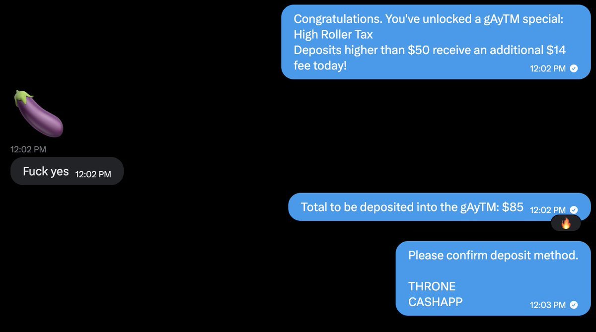 gay_ATM's tweet photo. 🚨 $85 DEPOSIT ABANDONED 🏧

One pay piggy failed and now Alphas are waiting for their cash

Don’t keep superior Men waiting because someone else was too weak to finish 💸

Cover the $85. Fill the machine so Men can withdraw
https://t.co/V7VzlWfzPE

#findom #paypig #humanATM https://t.co/icHQX2qDaH