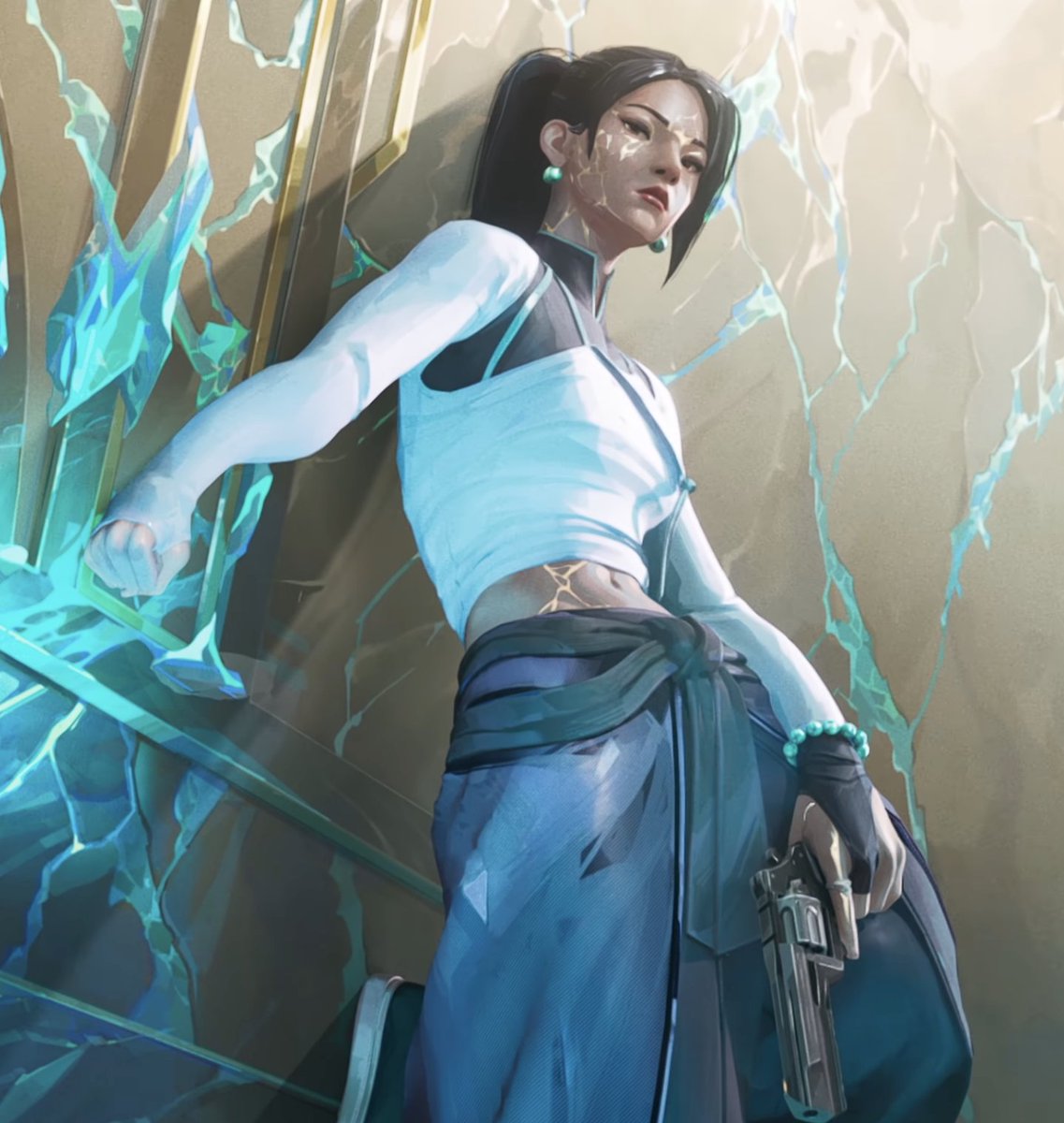 thegraciejie's tweet photo. petition for riot to update sage's in-game outfit to this one plsplsplsplsplsplsplsplsplsplsplsplsplsplsplsplsplsplsplspls 🥺 https://t.co/UPPd5RXWu5