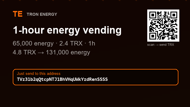 DianaSmit67o's tweet photo. Energy rental with a single wallet address. ⚡
Details in my profile
#feesaver #TRC20 https://t.co/jkXpL35ajO