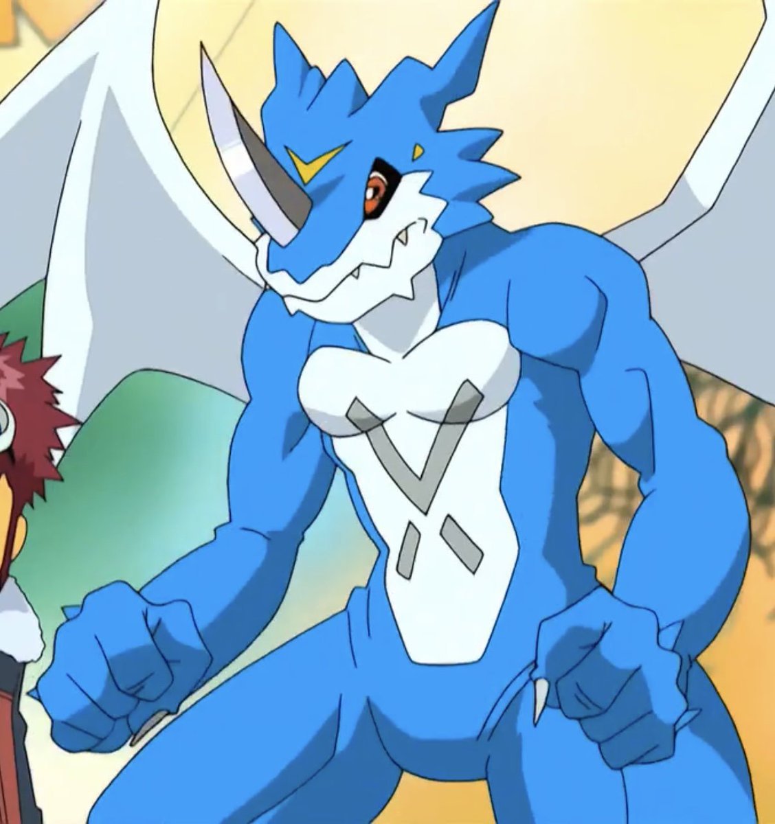 PikaPikachu150's tweet photo. 💙 If ExVeemon tries to motivate me... chances are I'll get really motivated.
#Digimon #DigimonAdventure #デジモン #디지몬 https://t.co/MiqJsnCEZ3