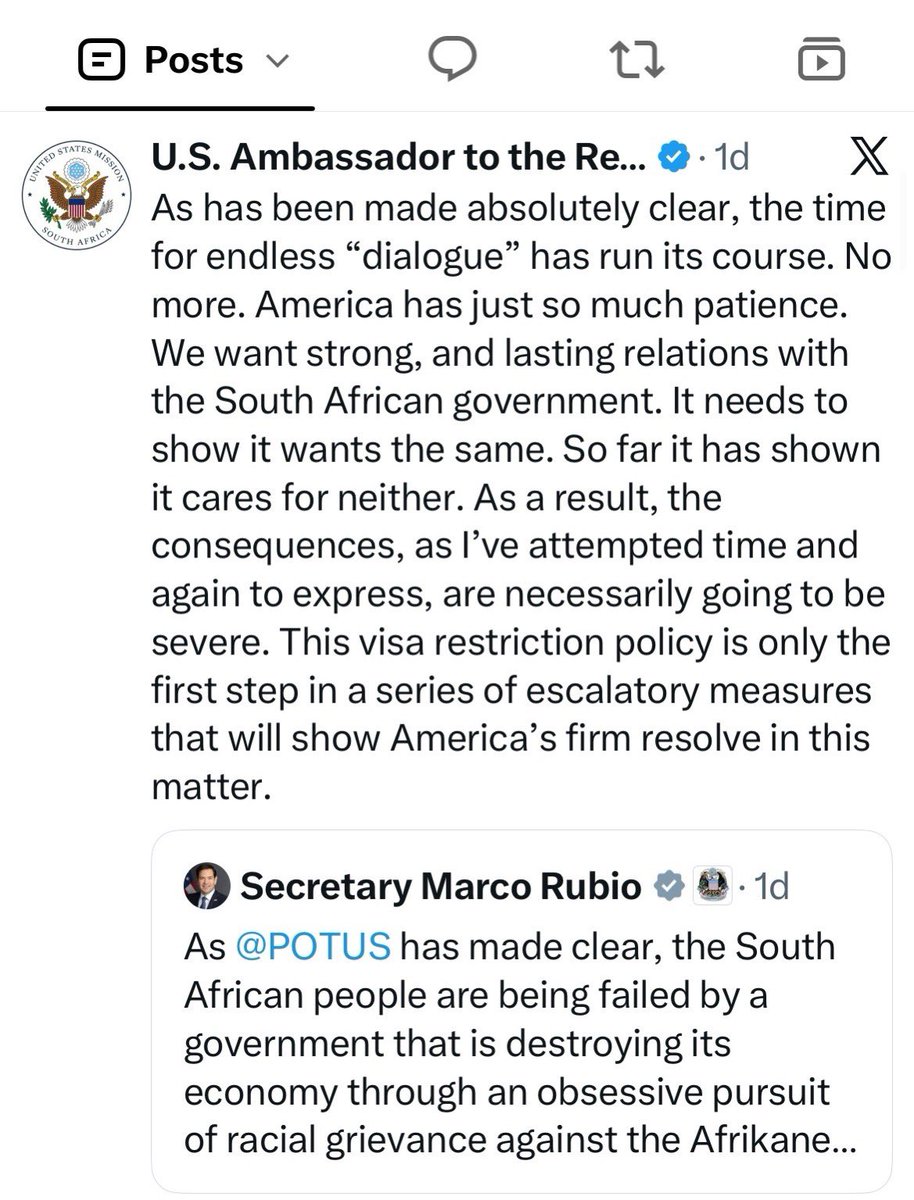 sherwiebp's tweet photo. Comparing U.S. Ambassador’s X posts …on August 28th vs September 16…

#sabcnews https://t.co/y6r1nblvXN