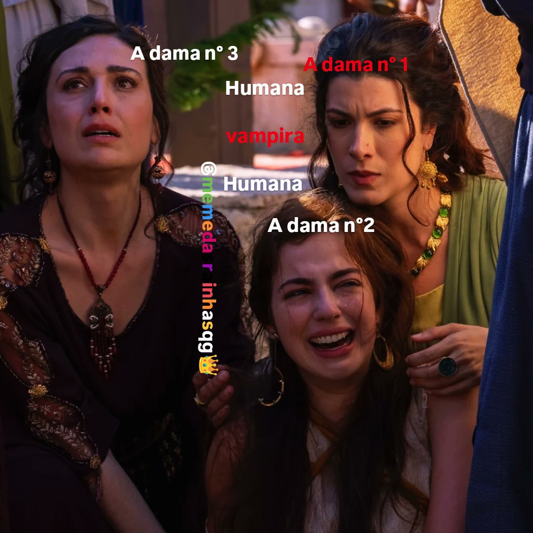 CandyChafe6ojm's tweet photo. Can you spot the vampire in this photo? It’s pretty easy—there’s even a reference. 😂😂 This was the girls’ scene this week, with lots of Sopheidia. With the best trio from Filipos. 😍🥹🫂 https://t.co/OZLq54517J