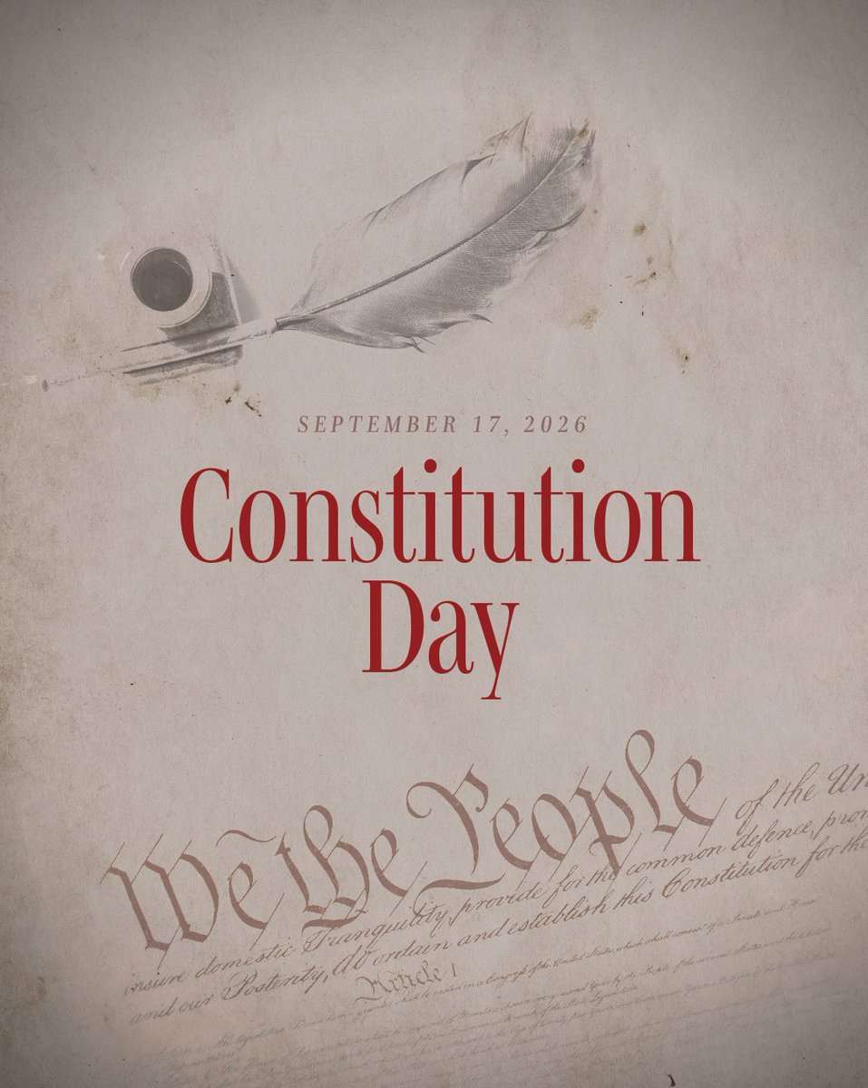 SenMcCormickPA's tweet photo. The Constitution was born right here in Pennsylvania.

239 years ago today, our Founders signed it in Philadelphia and put “We the People” at the heart of our government.

That’s a legacy worth celebrating and defending. https://t.co/OWamSq6mr3