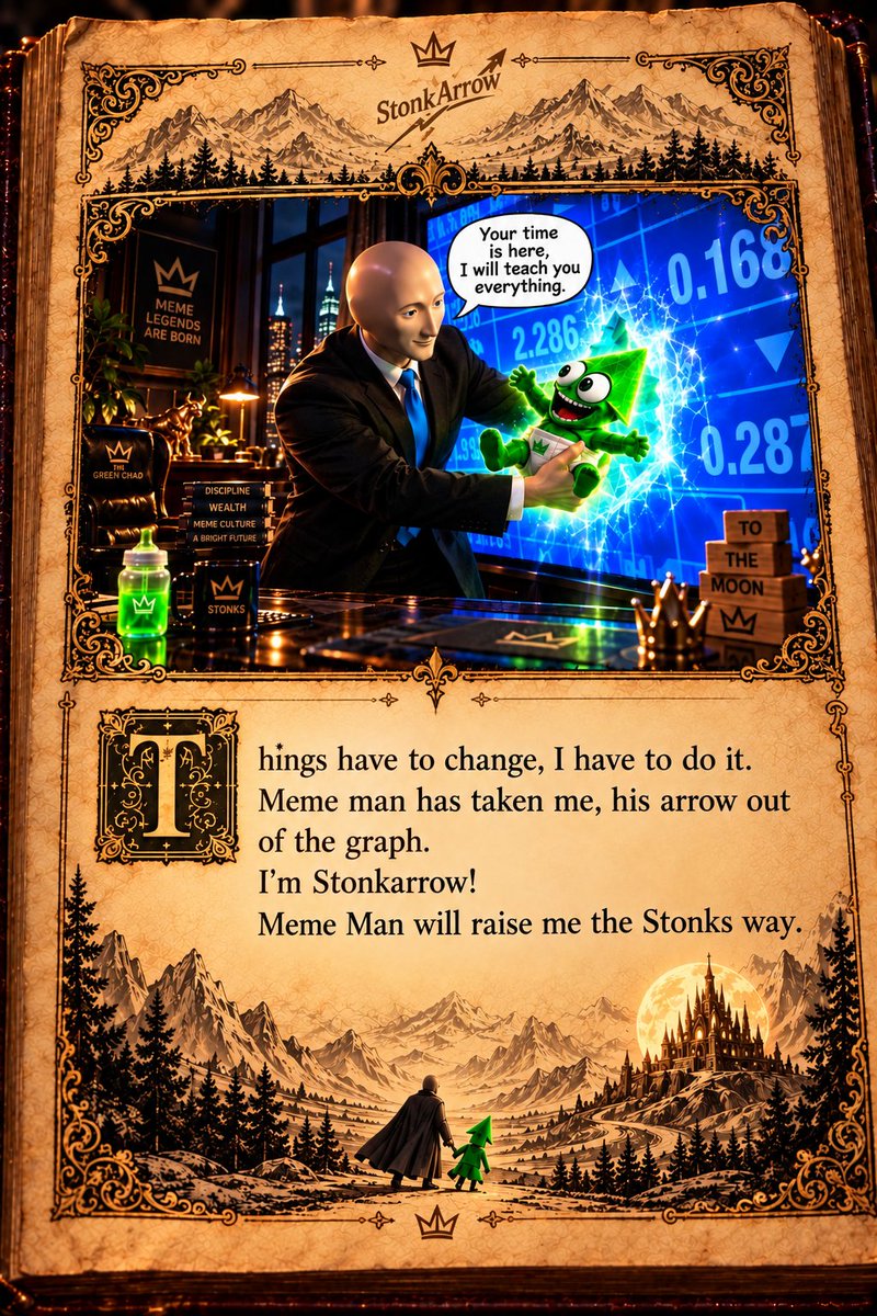 STONKARROW's tweet photo. ⚜️Things have to Change $SAROW ⚜️
Full story so far: https://t.co/myqV5TGEpT

$Stonk #memecoin #crypto #pumpfun #stonkfun https://t.co/XQ71p1ZBSh