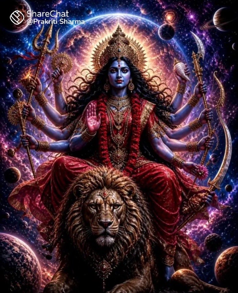 meenu_mj's tweet photo. ह्माण्ड रचाने वाली, शेरावाली माँ
तेरी ममता में ही बसा है सारा जहाँ

ॐ वाला हाथ, सबका कल्याण करे
माँ दुर्गा का नाम, हर दुख हरे

जय माता दी https://t.co/j4fEs5li1B