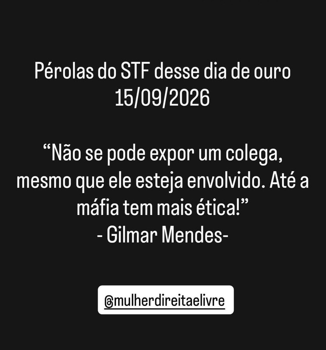 Solange24451631's tweet photo. @gilmarmendes https://t.co/hjSo5JokYt