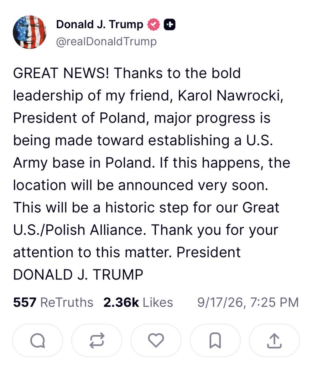 LeskiewiczRafa's tweet photo. 🇵🇱🤝🇺🇸 https://t.co/ROMGfjwAmo