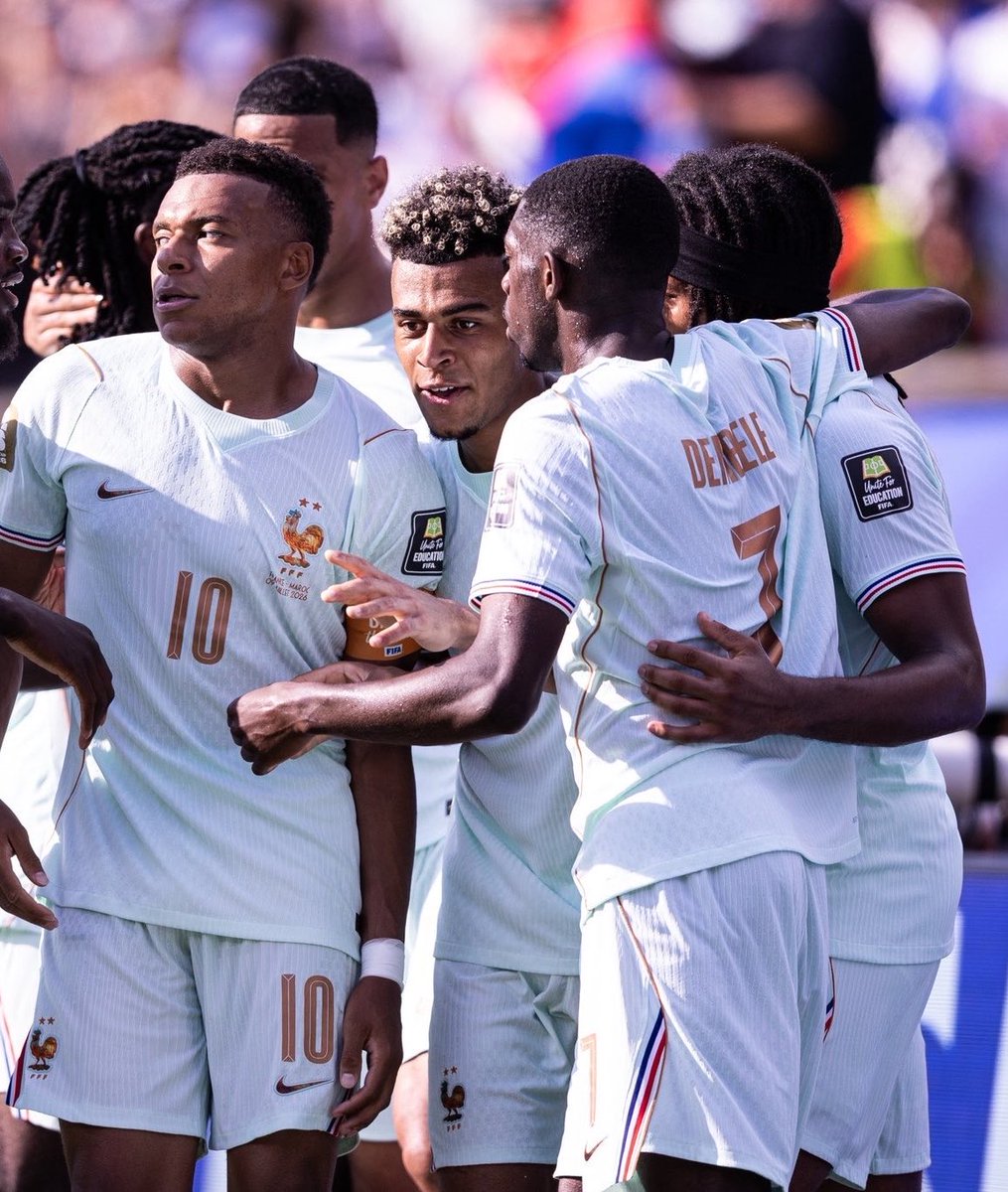 ActuFoot_'s tweet photo. 🚨🚨 IL NE DEVRAIT PAS Y AVOIR DE SURPRISES POUR L’ATTAQUE DES BLEUS DE ZINÉDINE ZIDANE !!! 🇫🇷👇

Seront appelés :
✅ Kylian MBAPPÉ
✅ Ousmane DEMBÉLÉ
✅ Michael OLISE 

Devraient être appelés ("très probable") :
✅⏳ Désiré DOUÉ
✅⏳ Maghnes AKLIOUCHE
✅⏳ Rayan CHERKI 
✅⏳ Bradley BARCOLA

Marcus THURAM est un sujet de débats. 

Jean-Philippe MATETA est en ballottage défavorable.

Esteban LEPAUL pourrait voir la porte s’ouvrir.

🗞️ @lequipe