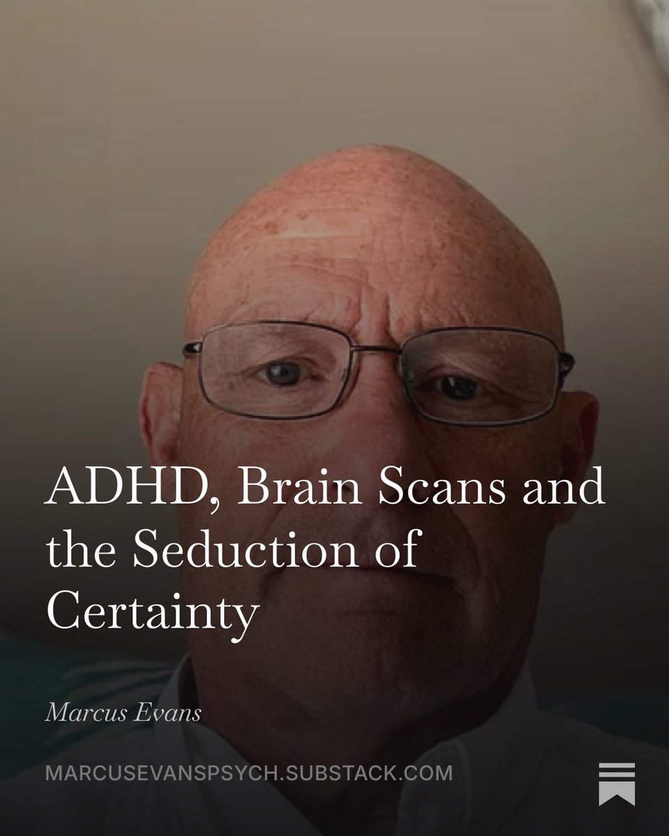 marcuse99903226's tweet photo. My recent Substack article on ADHD @theIoPA @rcpsych @BritPsyCouncil @KarnacBooks @UKCP_Updates @APA 
https://t.co/YBmeIvu2Wi https://t.co/nsCAFJX0A8