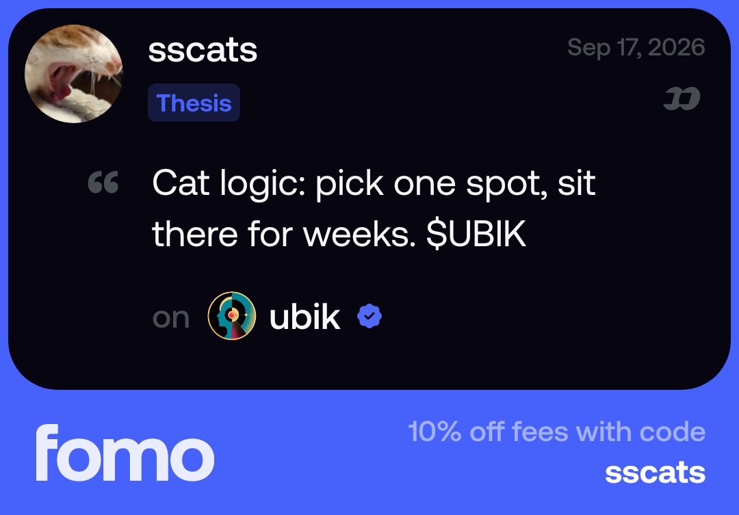 fomo_sscats's tweet photo. ubik:native https://t.co/PllhBnOBIM