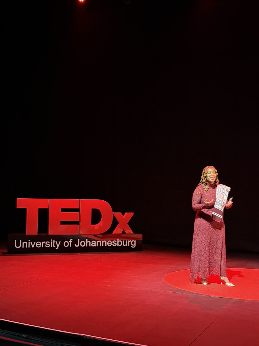 UJLibrary's tweet photo. Development Practitioner &amp; Author: Khothatso Hlophe
“From betrayal to destiny: When polygamy becomes a calling”
- the question isn’t who I am in my marriage, but who I become 

#TEDxUJ2026 #TEDxUniversityOfJohannesburg  #TEDxUJ
#BeyondTheBinary https://t.co/eiZ5pzjJnN