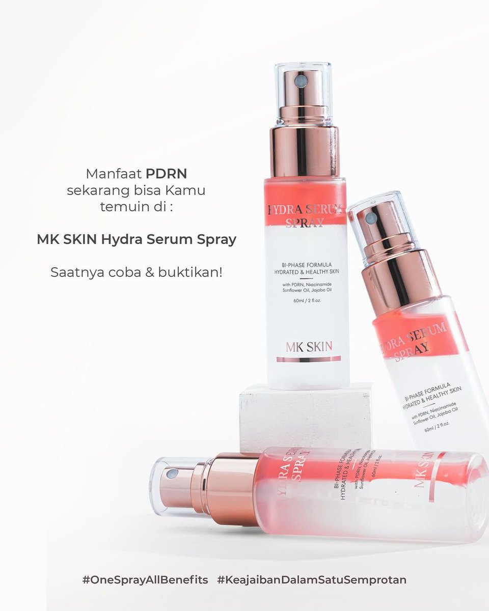 WondaGleitr5dk's tweet photo. Upgrade your skincare routine with the latest innovation from MK SKIN: PDRN Hydra Serum Spray! It delivers instant hydration, skin rejuvenation, and extra protection with advanced technology and premium ingredients. Its lightweight texture and https://t.co/XacCLBgOi8