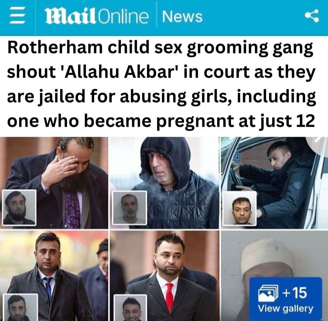skilfuldotcom's tweet photo. @BBCWorld Met Chief Superintendent Rhona Hunt said, "...Islamophobia [has] absolutely no place in London."

UK Islam is bad = racist rape gangs + terrorist suicide bombers &amp; knife attacks + FGM + honour killing + Halal + forced marriage + blasphemy ++

ALL women worth less than Islamic men https://t.co/aWsVhTeW30