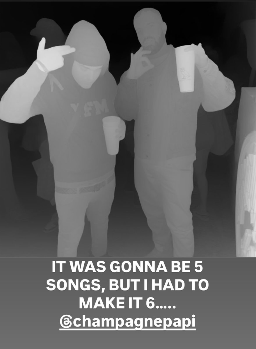 thedrakesource's tweet photo. DRAKE &amp; YEAT - MISS MY DOGS
DROPPING TONIGHT 🚨 https://t.co/HQSVDnkuSG