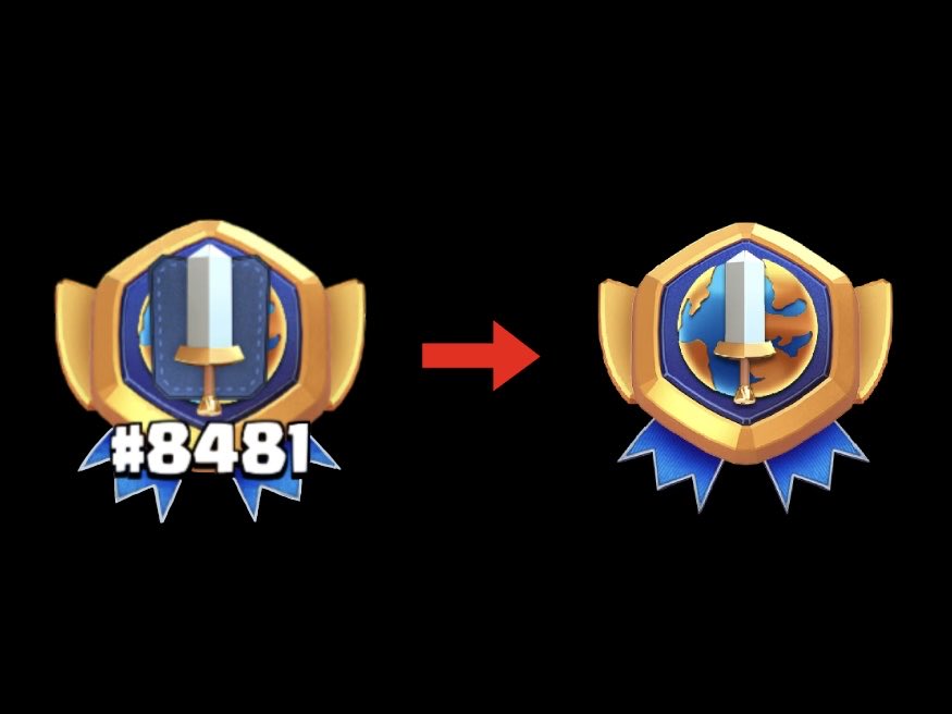 plazmix_cr's tweet photo. Any idea when will Clash Royale fix these badges so they look right🤔 https://t.co/8BGj8ET3BU