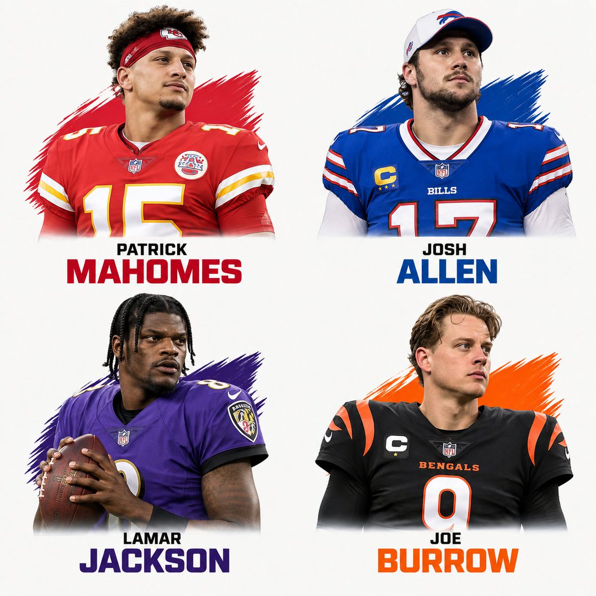 NFLTodayX's tweet photo. Hey @grok, remove the most overrated player from here. https://t.co/maeDzlLDjd