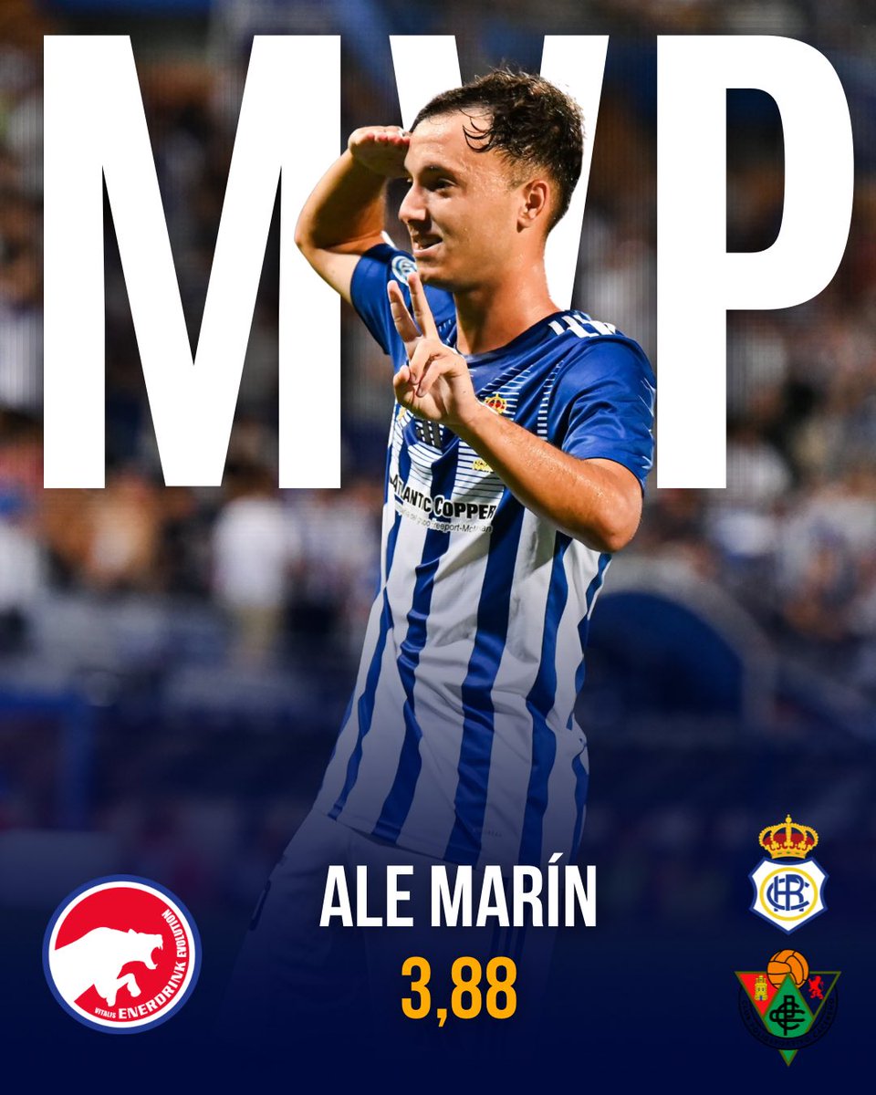 recreoficial's tweet photo. Y el MVP @Enerdrink_ofi del #RecreCacereño fue… 👀🥁

⚽️⚽️ El autor de los dos goles, Alejandro Marín 🫡

#CopaFederacion #RendirseNoEsCostumbre #DecanoDelFutbolEspañol https://t.co/Q4zD3e20uu