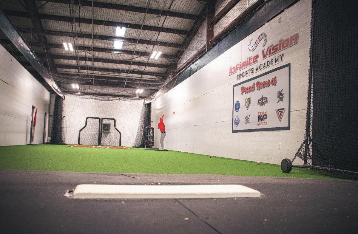 IVSABBPOSTGRAD's tweet photo. Everything you need at your fingertips. Your reps don’t stop for the weather. 

✅ Full weight room
✅ 50 yard indoor turf area
✅ Dedicated pitching development spaces
✅ Home field around the corner

Come get better! 
#IVSAWarriors🏹 https://t.co/ksZSbDEGFU