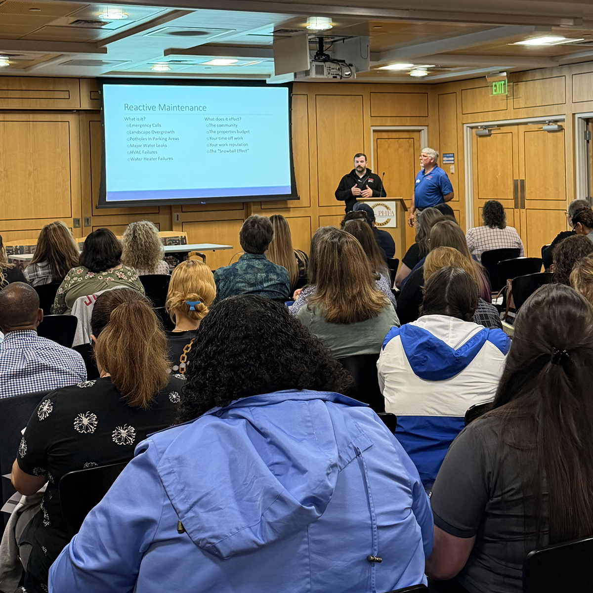 PHFAtweets's tweet photo. Last week PHFA's Housing Management team held an Agent Compliance Training at our office in Harrisburg. An excellent crowd heard updates on housing management policies and procedures. Thank you to everyone who attended!

Be on the lookout for future training opportunities! https://t.co/KGfCKPQ7Jc