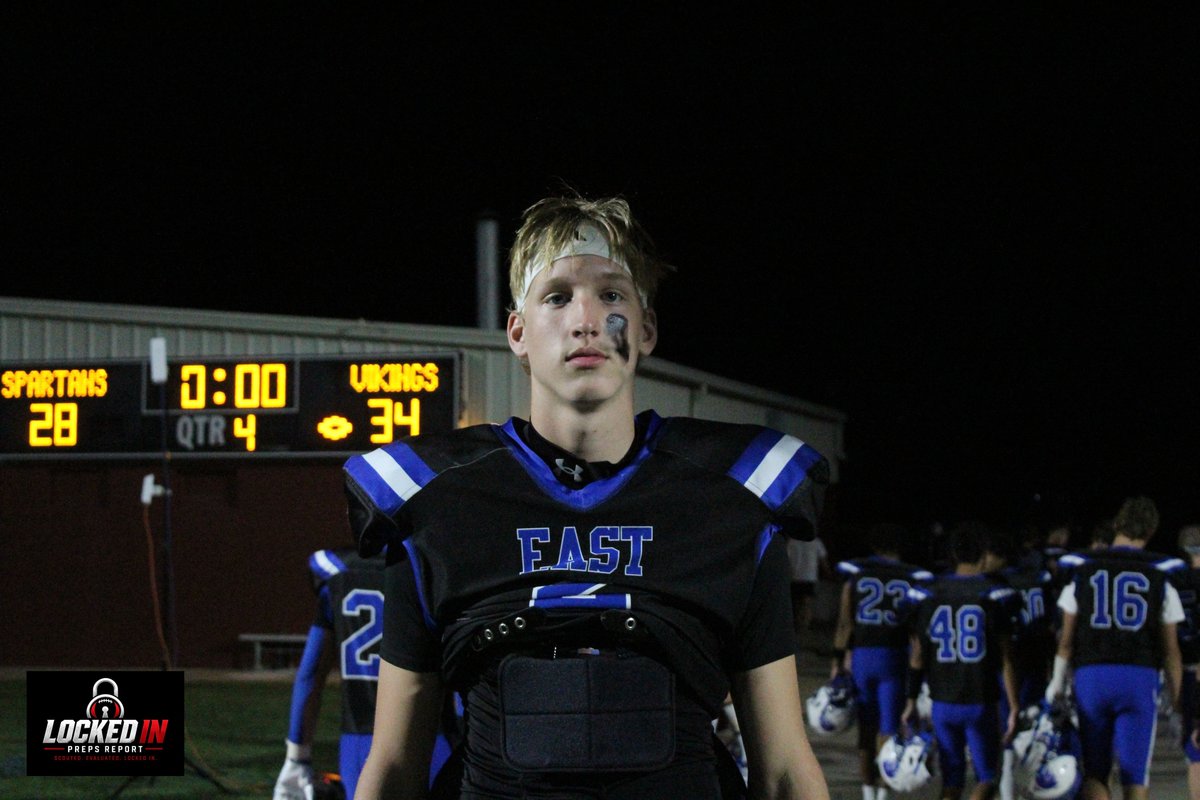 LockedInPreps's tweet photo. The Lincoln East Spartans went to battle with the Vikings last week and put up a stellar performance despite the loss. Several players had big-time performances and caught our attention, including a Drake commit, an explosive receiver, and a trio of sophomore stock risers!

Check out these five Lincoln East standouts to watch for:

@sam_sutko18007 @Thad_Keebler_29 @tysonhergert44 @huxtonkatt @LandryR2010 

Read: https://t.co/eVa730NwWt