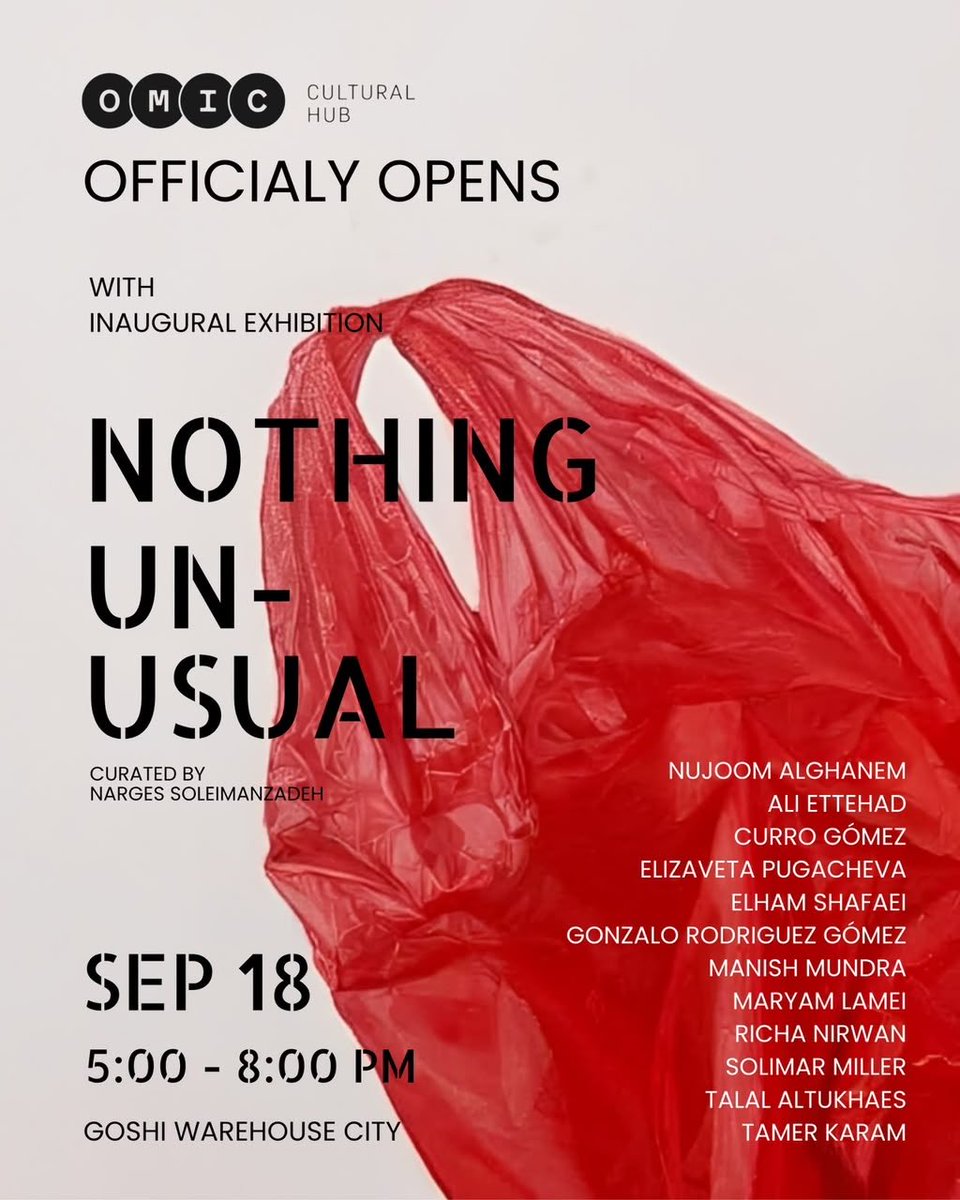 seriousfunnyguy's tweet photo. Dubai is never going to be the same again. Goshi Warehouse is getting a new hangout spot; it’s an art gallery, a café, theatre, workshop and a place for great minds to indulge and explore a new dimension. If you live in Dubai or just happen to be there, go check it out! Opening tomorrow 5-8 pm. Their Instagram page is https://t.co/THYVpQeQg2