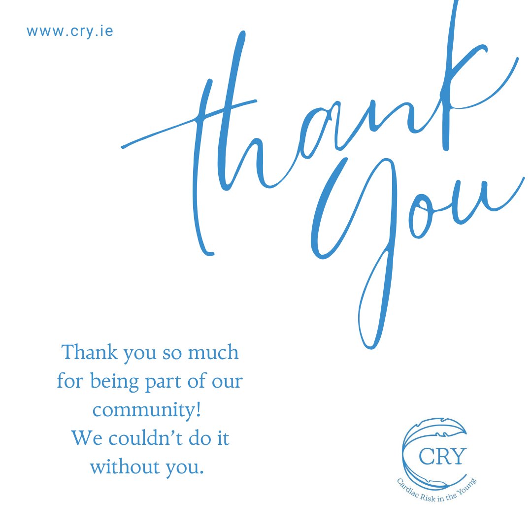 CRYIre's tweet photo. Heartfelt thanks from CRY Ireland to #teamCRY raising vital funds &amp; awareness today competing in the Cork Evening Echo Women's Mini Marathon.

Proud to have you on #teamCRY 💙 https://t.co/VDAMNRLTNn