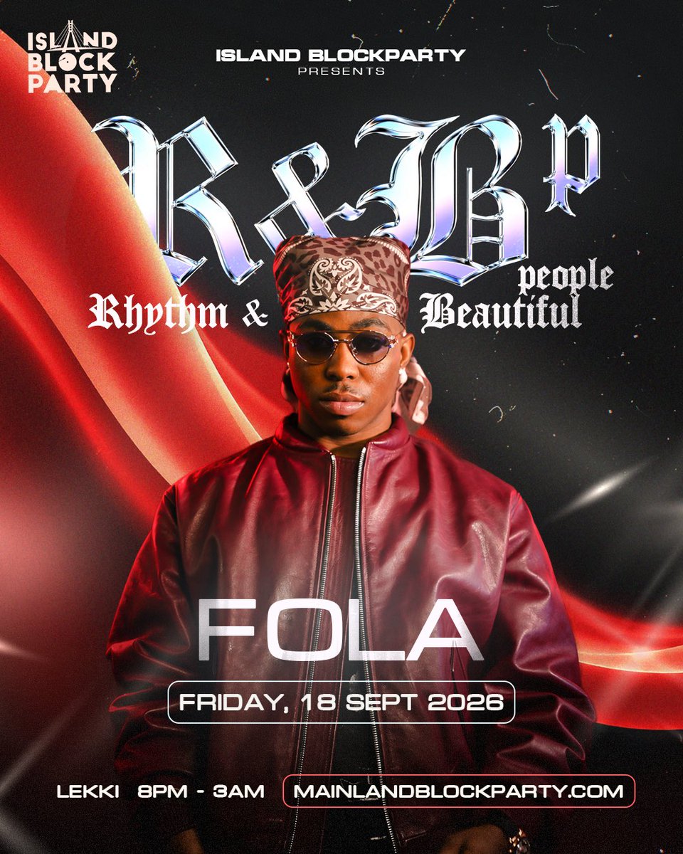 ISLNDBlockparty's tweet photo. The Striker is taking the Island Block Party center stage tomorrow in Lekki!! 🌸 🧑‍🚀 

For the loverboys and girls - the night’s for you!!❤️

#IslandBlockParty #RhythmAndBeautifulPeople #Fola https://t.co/sPROVh2XoA