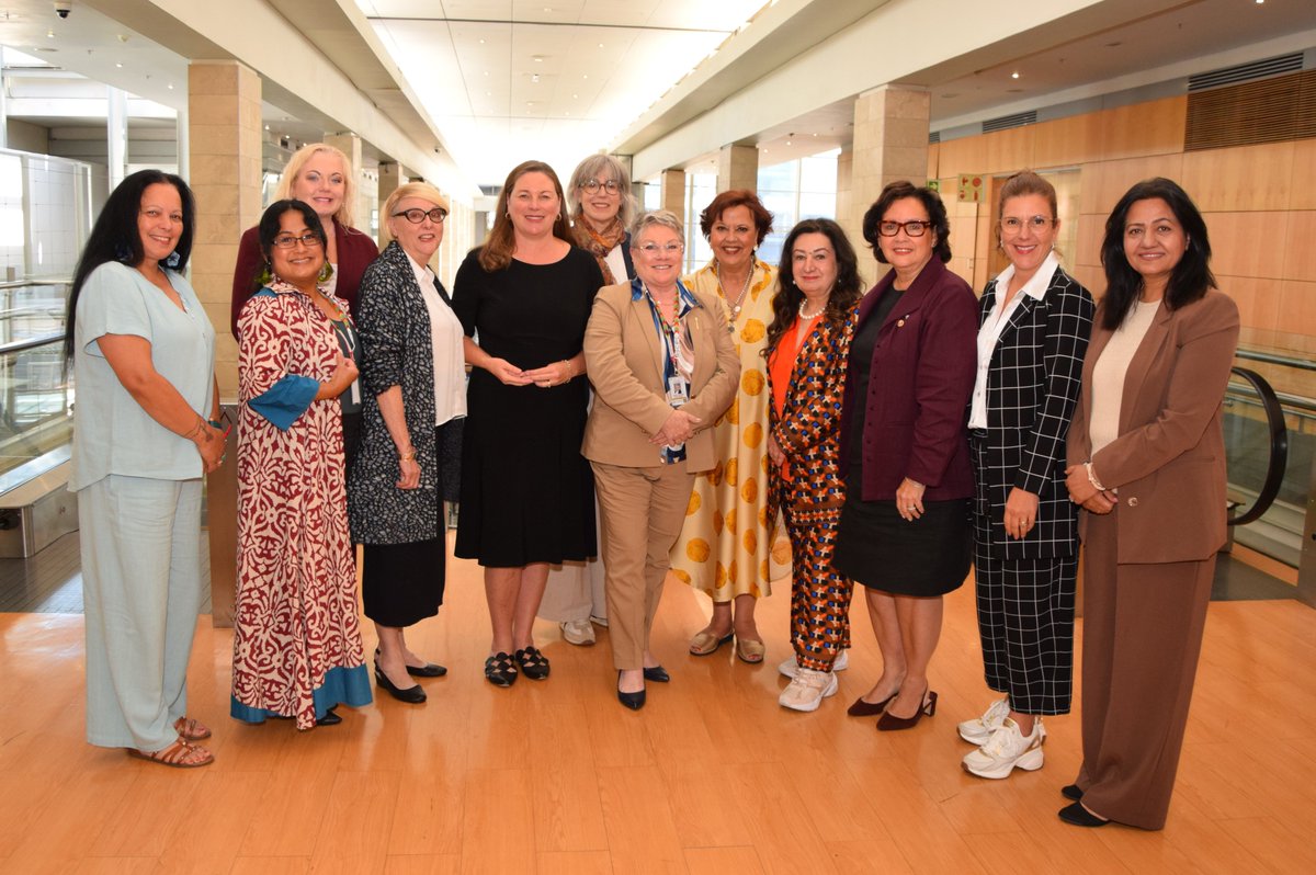 yukonassembly's tweet photo. Hon. Yvonne Clarke, Speaker, and Debra-Leigh Reti, Member for Vuntut Gwitchin, are representing Yukon at the Commonwealth Parliamentary Conference. #69CPC #CPA https://t.co/8xZFoc51E7