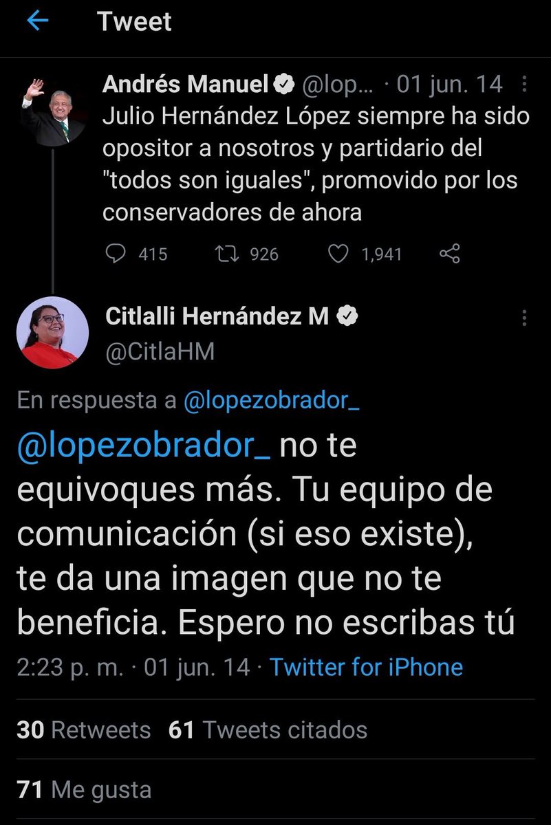 AdrianaMaOrAl's tweet photo. De parte del pueblo, pinche grosera. Tú y @A_MontielR están haciendo lo q criticó en una de sus #Conferencia nuestro líder moral Presidente, @lopezobrador_ poniendo a impresentables, odiadores de #AMLO y #La4T valiéndoles madr€ ideales y principios. https://t.co/60yiTb3UG2