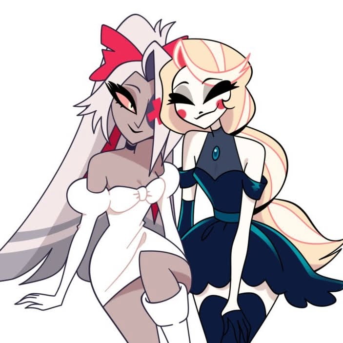AiraldiVictoria's tweet photo. Just two cuties stealing the spotlight

#FanArt #AnimeArt #DigitalArt #CharacterArt #ArtOnX #Illustration #AnimeArtist #ArtistOnX #HazbinHotel #Commissionopen https://t.co/PDBE66qGkh